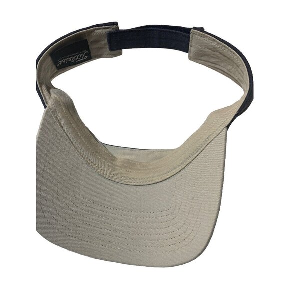 Titleist Golf Visor Navy Blue Made in USA Adjustable Mens Adult - Picture 6 of 7